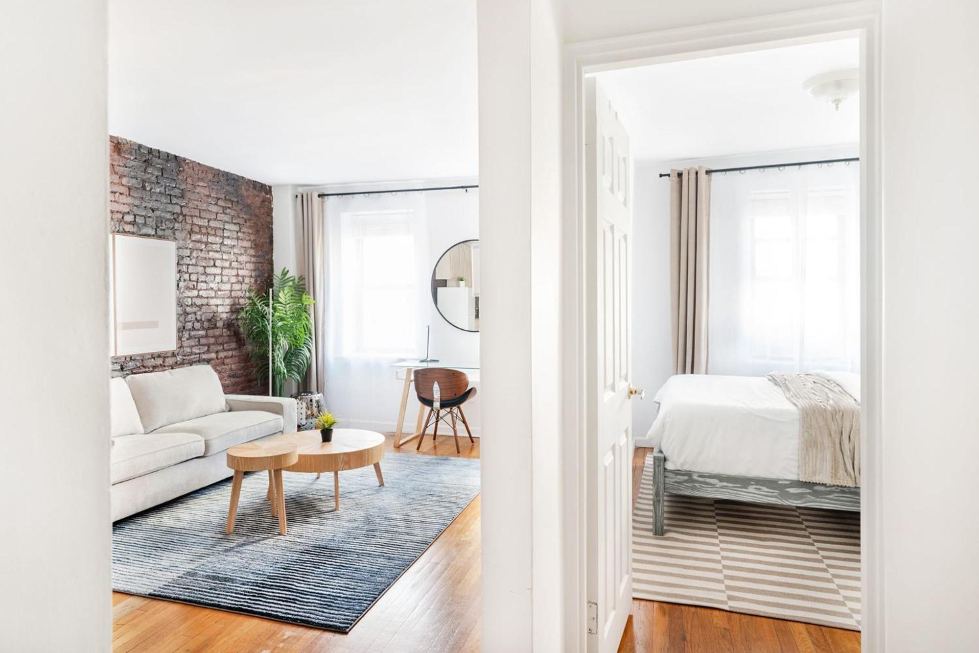 350-1a Gramercy New 1br Sleeps3 Newly Furnished Apartment *